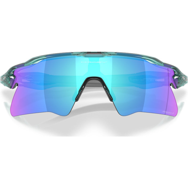 Oakley Radar EV Heater Transparent Pacific Prizm Sapphire Polarised Front2