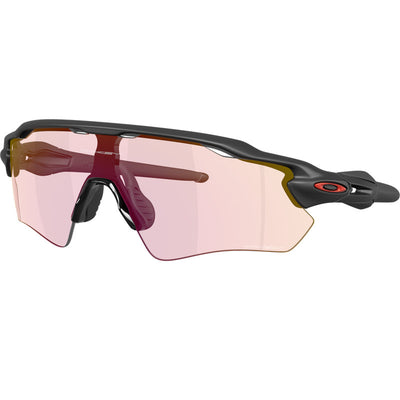 Oakley Radar EV Path Matte Black Prizm Ember Transitions Angle