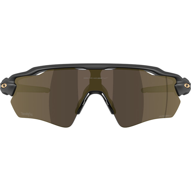 Oakley Radar EV Path Matte Black Prizm Pyrite Transitions Front