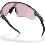 Oakley Radar EV Path Matte Carbon Prizm Black Transitions Angle3