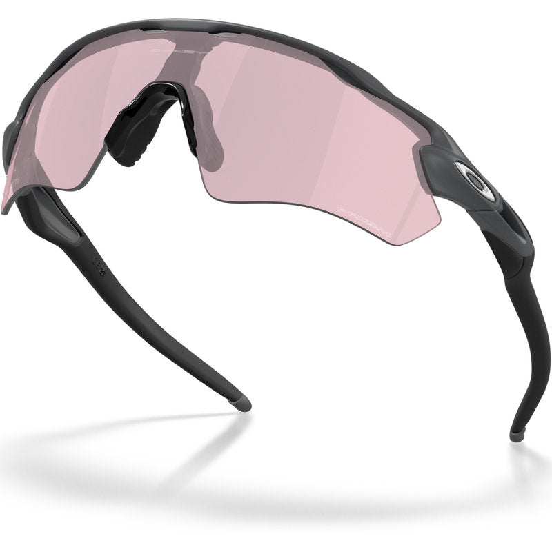 Oakley Radar EV Path Matte Carbon Prizm Black Transitions Angle3