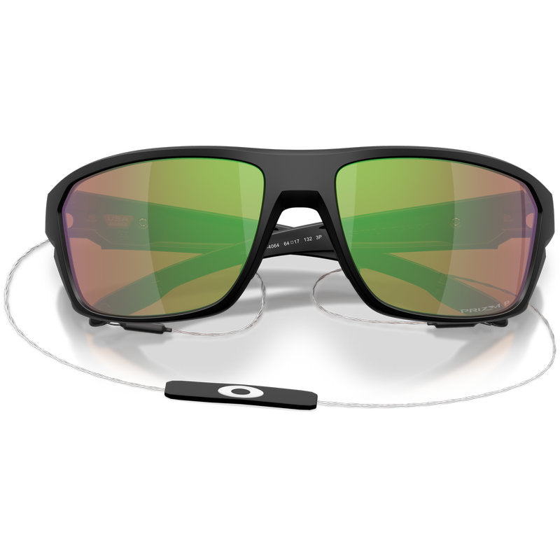 Oakley Split Shot Matte Black Prizm Shallow Water Polarised Front2