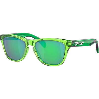 Oakley Youth Frogskins XXS Acid Green Prizm Jade Angle