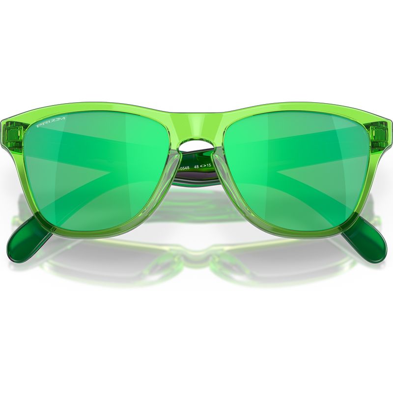 Oakley Youth Frogskins XXS Acid Green Prizm Jade Front2