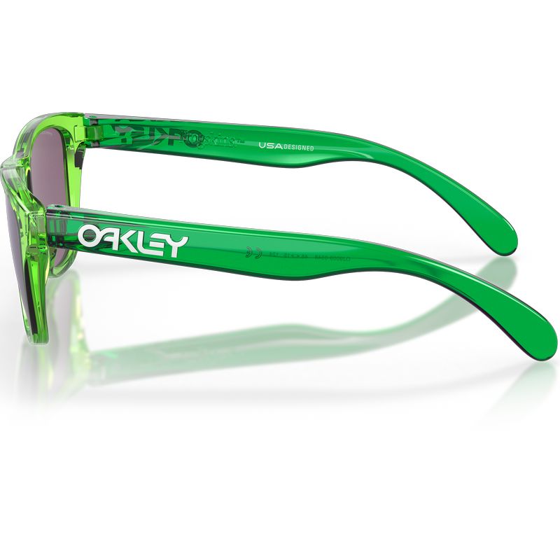 Oakley Youth Frogskins XXS Acid Green Prizm Jade Side