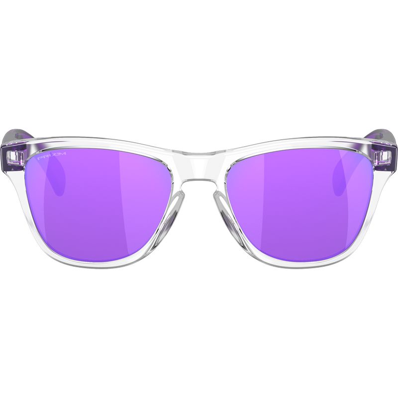 Oakley Youth Frogskins XXS Clear Prizm Violet Front