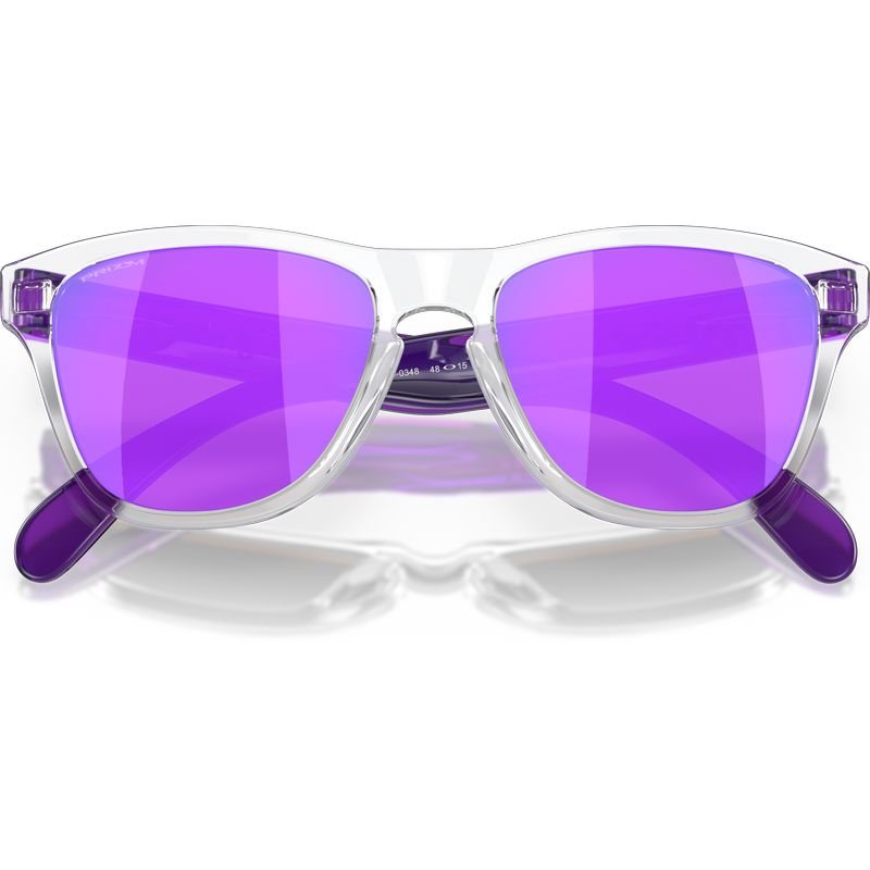 Oakley Youth Frogskins XXS Clear Prizm Violet Front2