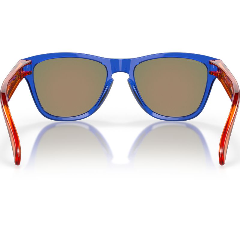Oakley Youth Frogskins XXS Crystal Blue Prizm Ruby Inner