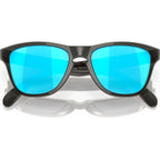 Oakley Youth Frogskins XXS Grey Smoke Prizm Sapphire Front2