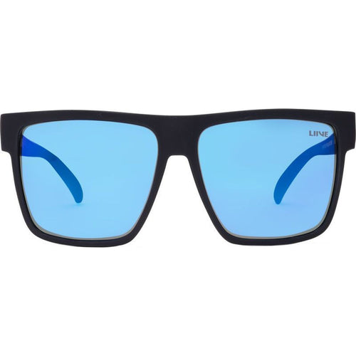Offshore, Matte Black/Blue Mirror Polarised Lenses