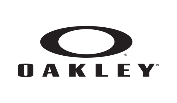 Oakley logo on a white background
