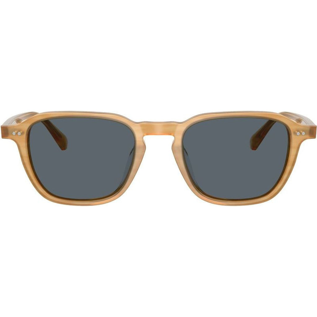 Emryn OV5598SU, Semi Matte Goldwood/Blue Glass Lenses