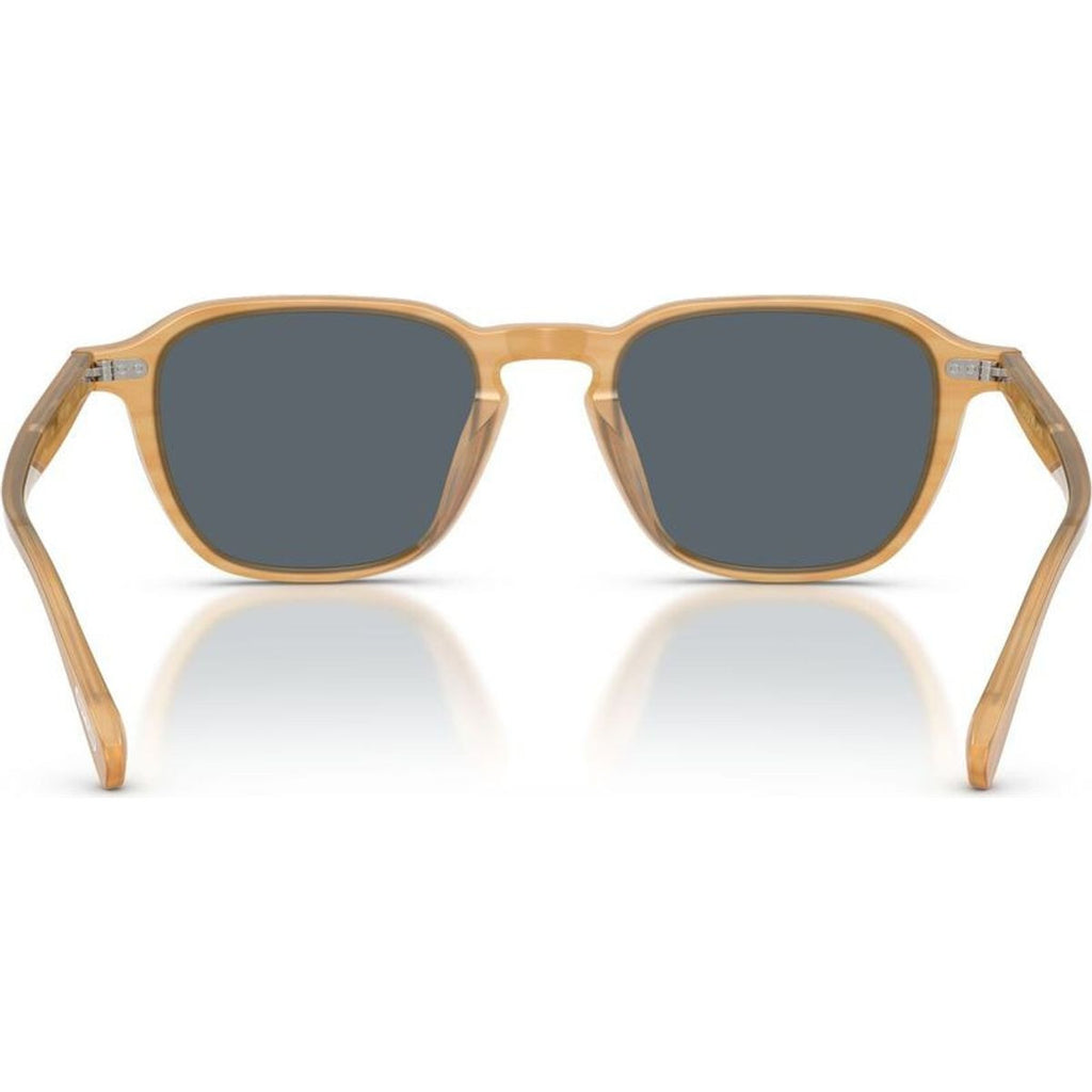 Emryn OV5598SU, Semi Matte Goldwood/Blue Glass Lenses