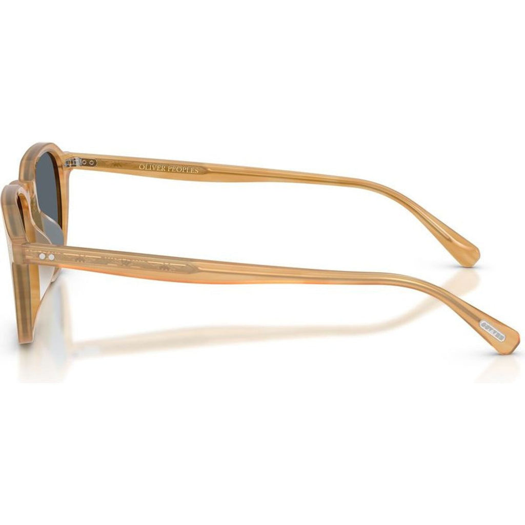 Emryn OV5598SU, Semi Matte Goldwood/Blue Glass Lenses