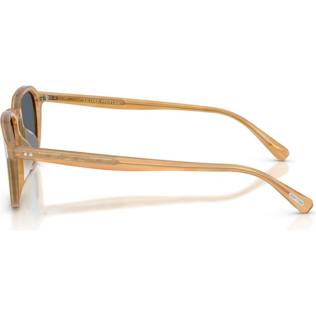 Emryn OV5598SU, Semi Matte Goldwood/Blue Glass Lenses