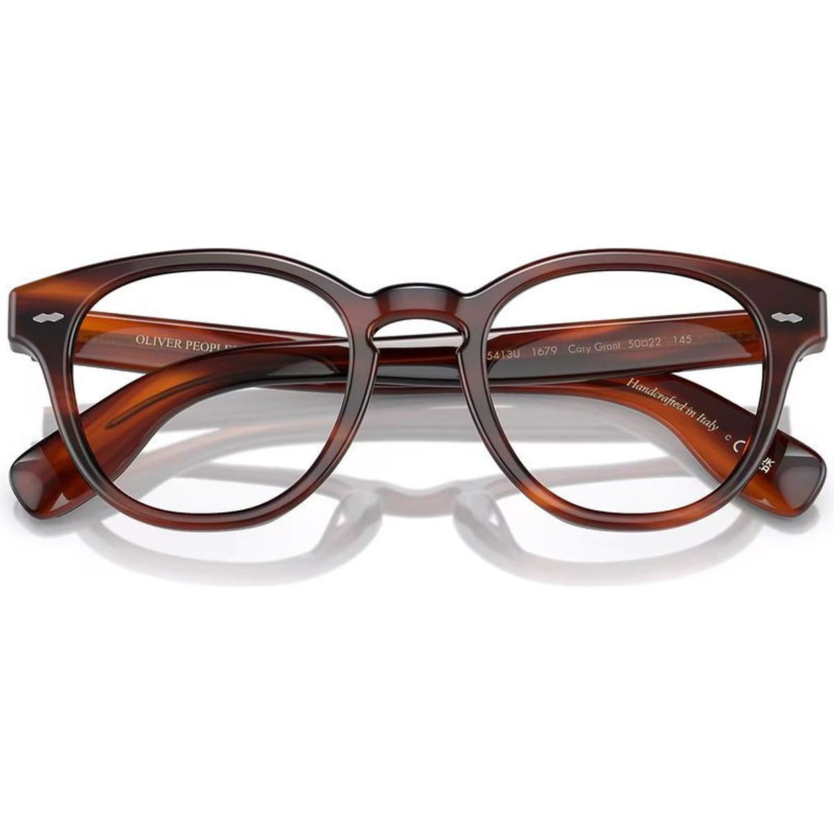 Cary Grant OV5413U, Grant Tortoise/Clear Lenses 50 Eye Size