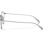Coleridge OV1186, Silver/Clear Lenses 47 Eye Size