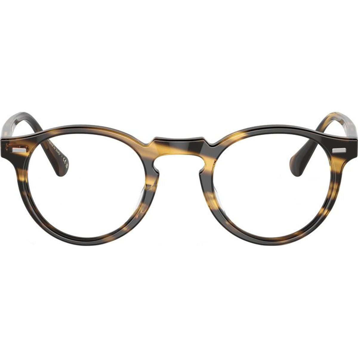 Gregory Peck OV5186, Cocobolo/Clear Lenses 47 Eye Size