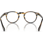 Gregory Peck OV5186, Cocobolo/Clear Lenses 47 Eye Size