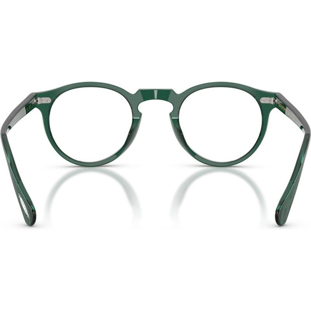 Gregory Peck OV5186, Translucent Dark Teal/Clear Lenses 47 Eye Size