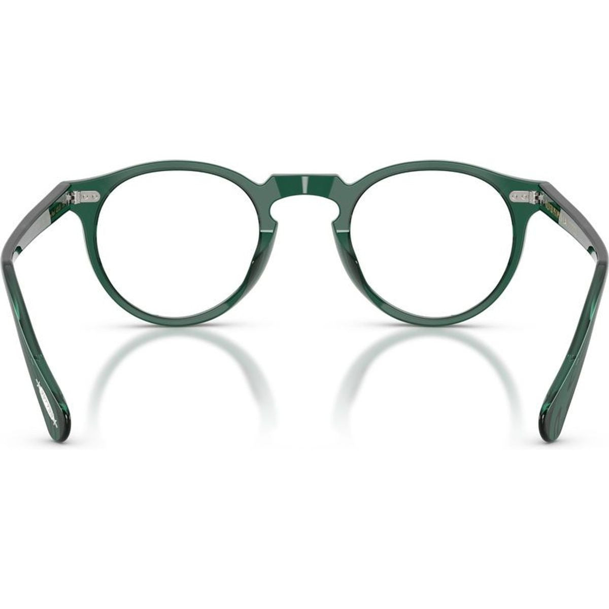 Gregory Peck OV5186, Translucent Dark Teal/Clear Lenses 47 Eye Size