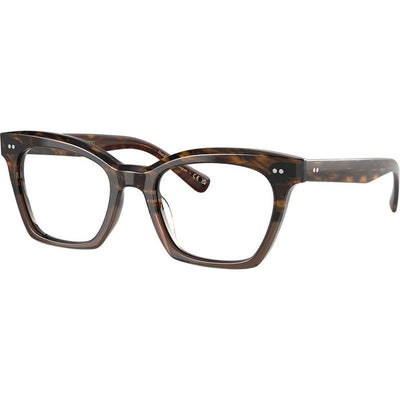 Lelia OV5566U, Sedona Red and Taupe Gradient/Clear Lenses