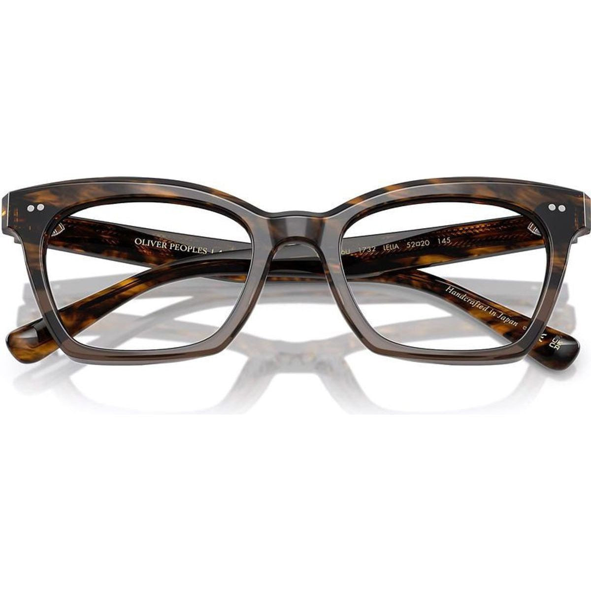 Lelia OV5566U, Sedona Red and Taupe Gradient/Clear Lenses