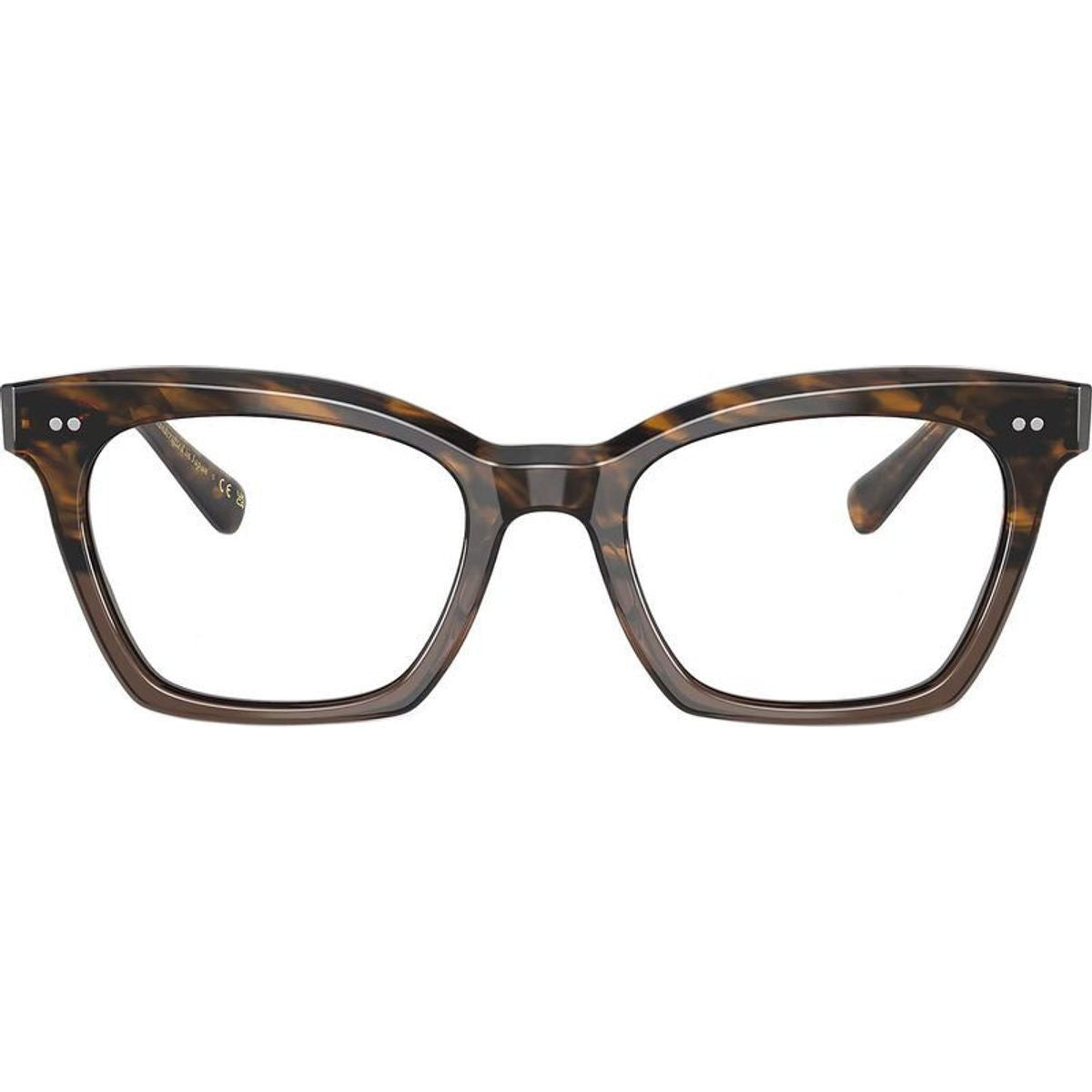 Lelia OV5566U, Sedona Red and Taupe Gradient/Clear Lenses