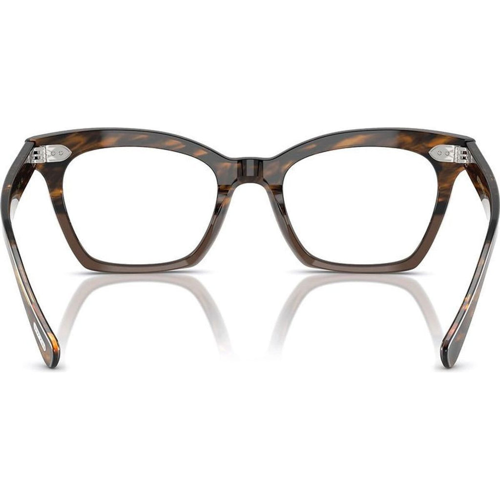 Lelia OV5566U, Sedona Red and Taupe Gradient/Clear Lenses