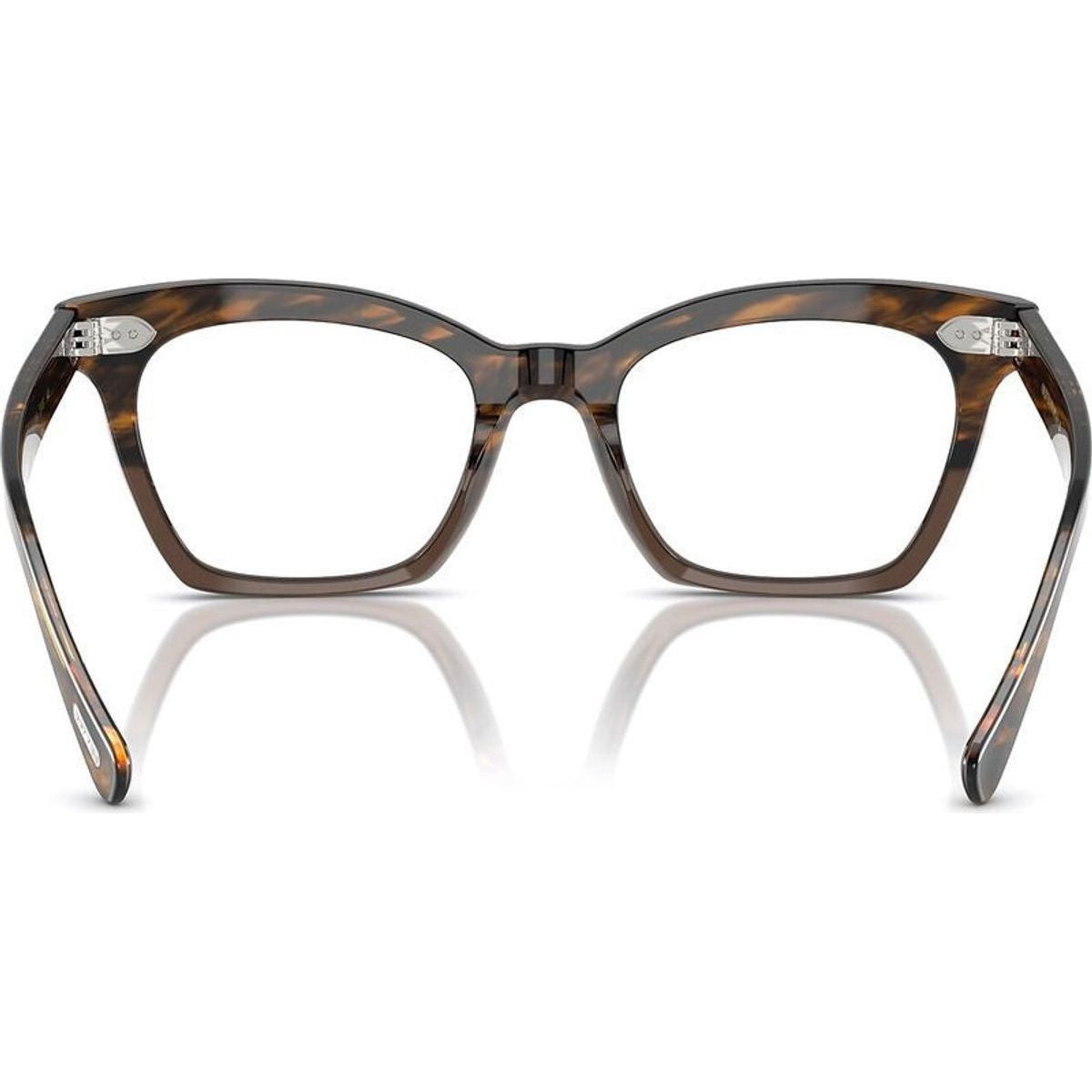Lelia OV5566U, Sedona Red and Taupe Gradient/Clear Lenses