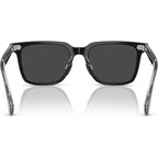 Mr. Federer II OV5592S, Black/Dark Slate Glass Lenses 52 Eye Size
