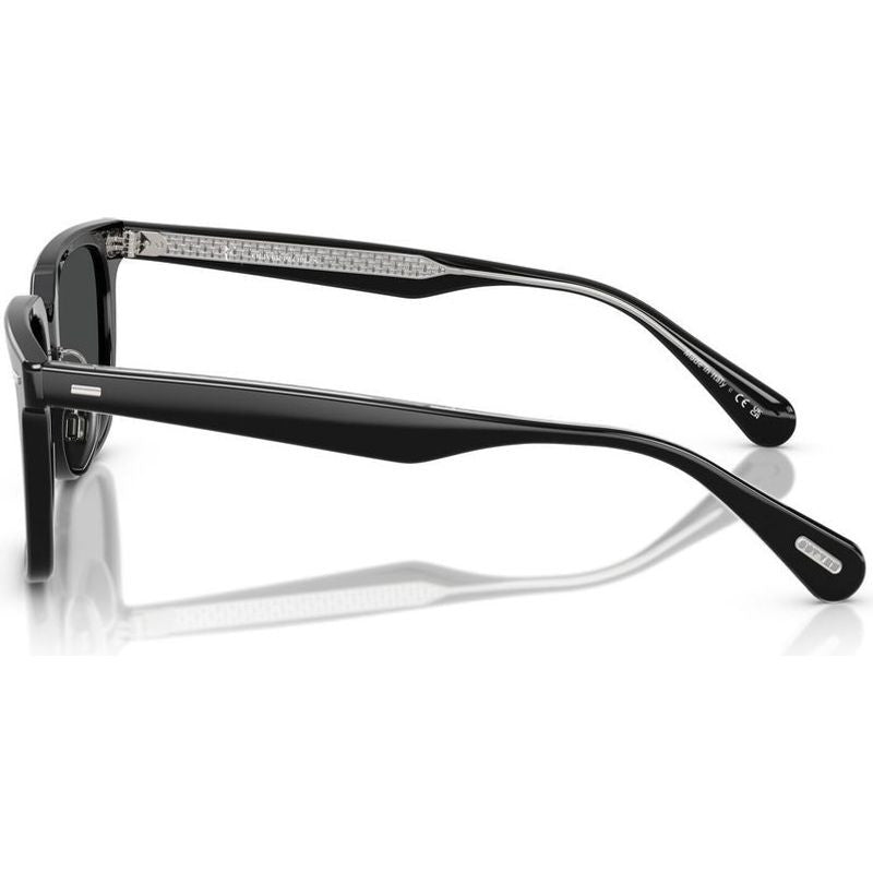 Mr. Federer II OV5592S, Black/Dark Slate Glass Lenses 52 Eye Size