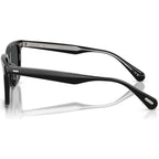 Mr. Federer II OV5592S, Black/Dark Slate Glass Lenses 52 Eye Size