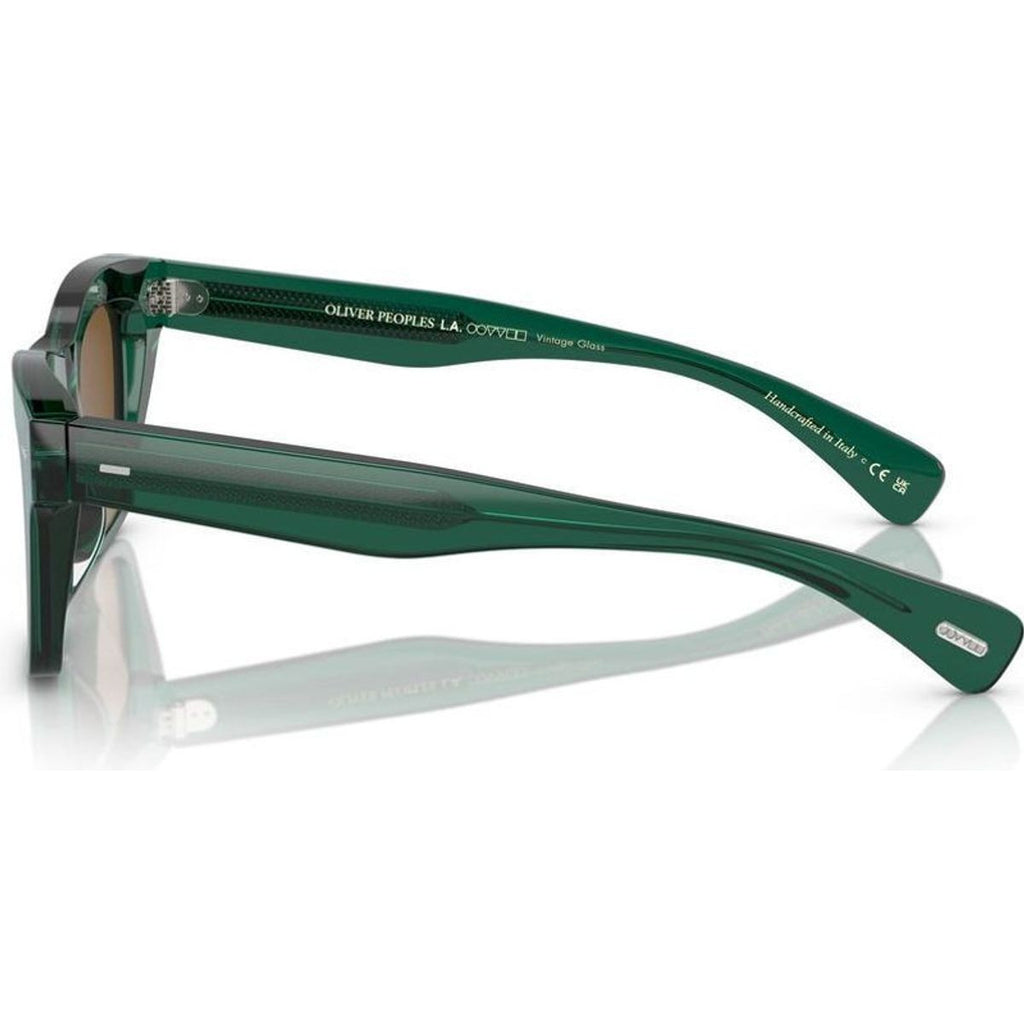 Ms Oliver OV5542SU, Translucent Dark Teal/Cognac Mirror Glass Lenses