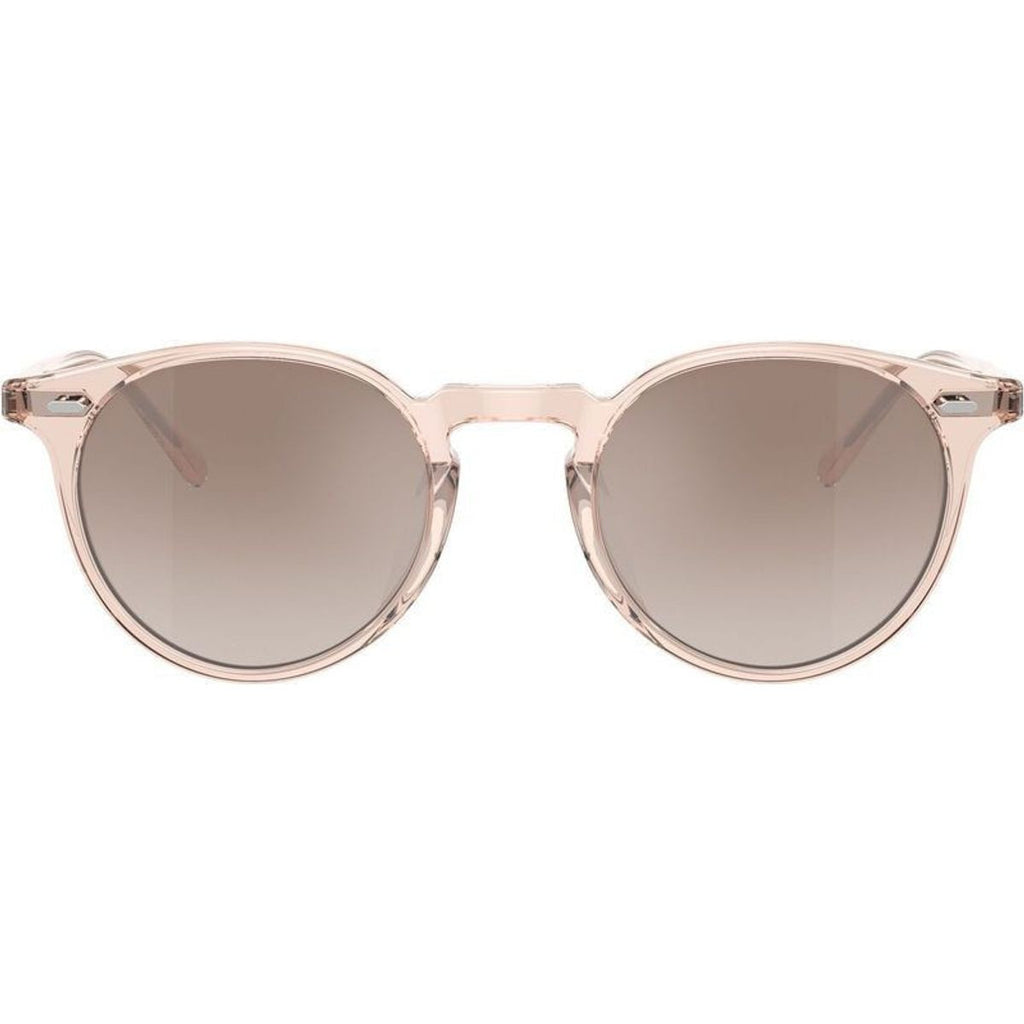 N.02 Sun OV5529SU, Cherry Blossom/Tuscan Brown Gradient Mirror Glass Lenses 48 Eye Size