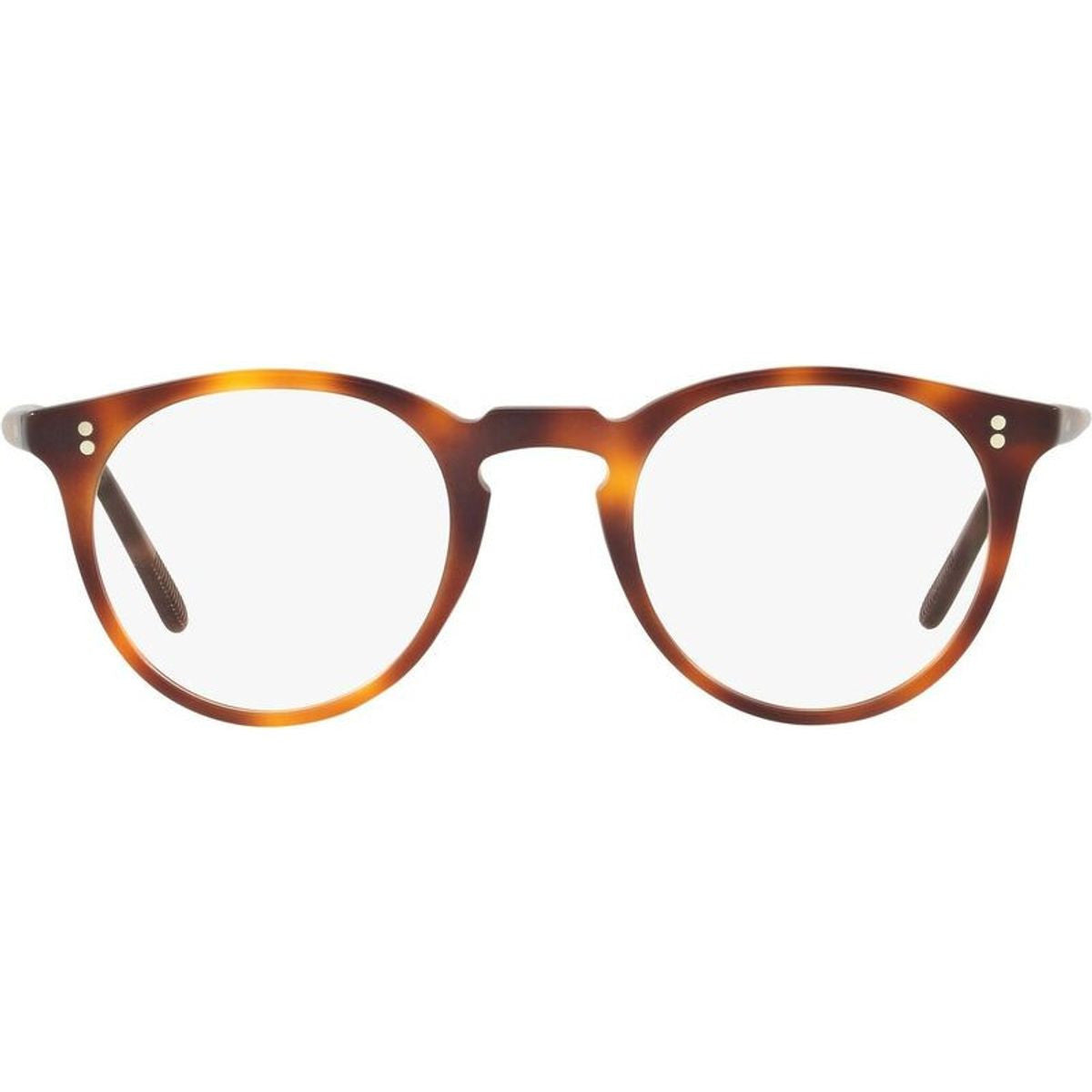 O Mally OV5183, Semi Matte and Dark Mahogany/Clear Lenses