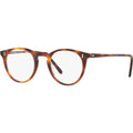 O Mally OV5183, Semi Matte and Dark Mahogany/Clear Lenses