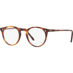O Mally OV5183, Semi Matte and Dark Mahogany/Clear Lenses