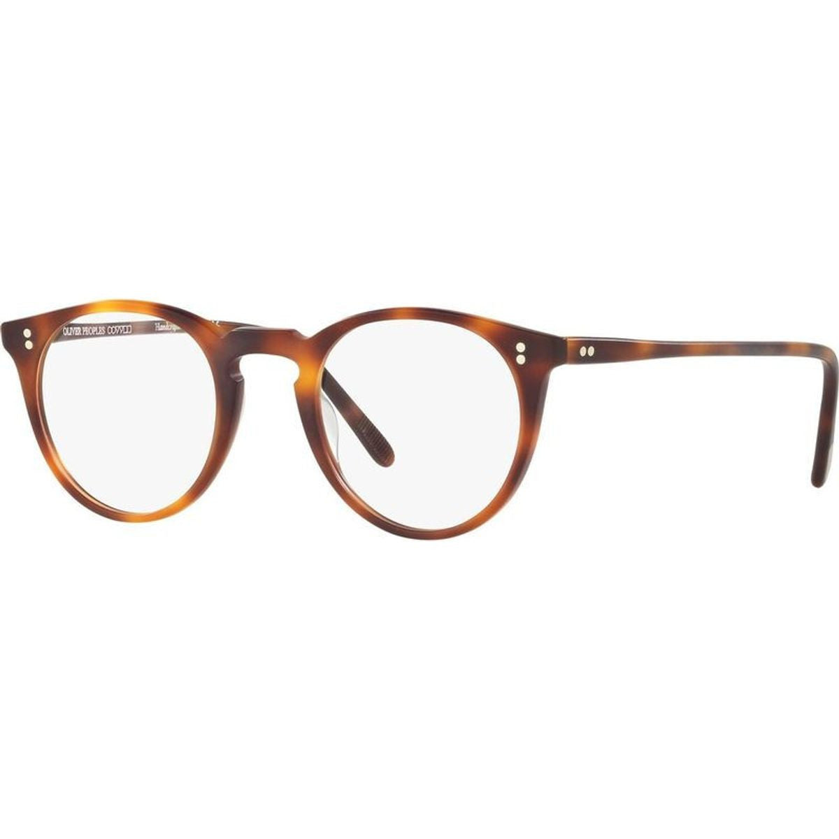 O Mally OV5183, Semi Matte and Dark Mahogany/Clear Lenses