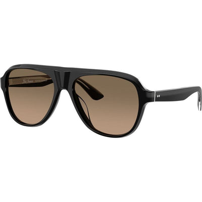 Paul Newman OV5581SU, Black/Sandstone Gradient Polarised Glass Lenses
