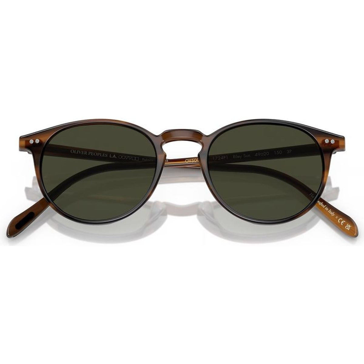Riley Sun OV5004SU, Tuscany Tortoise/G15 Polarised Glass Lenses