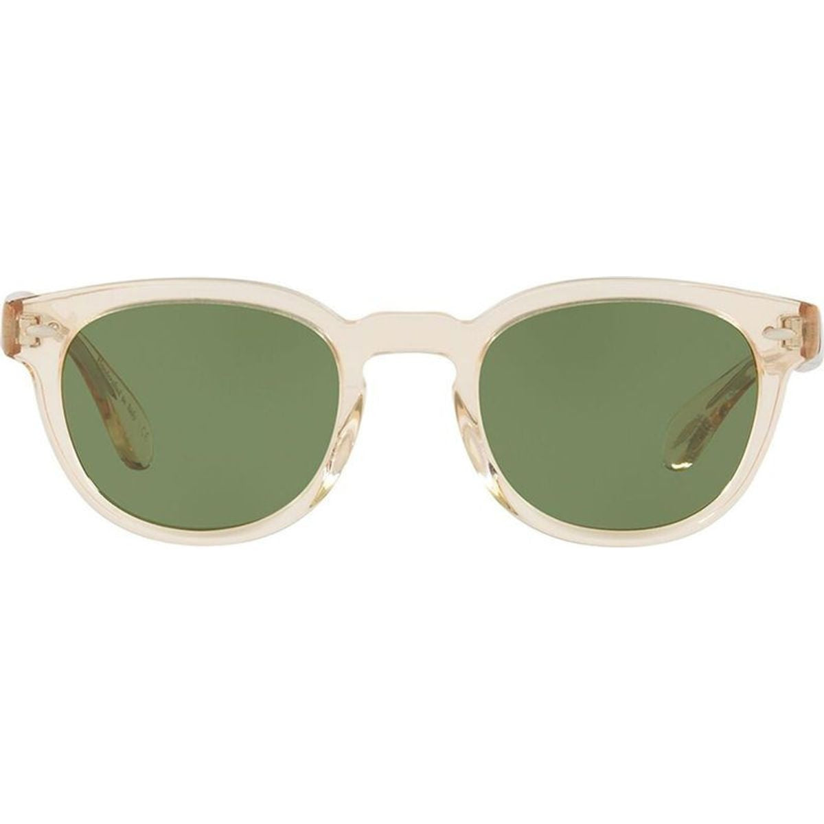 Sheldrake OV5036S, Buff/Green Glass Lenses 49 Eye Size