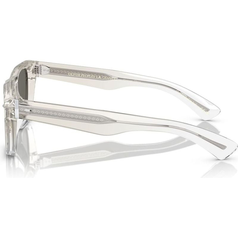 Oliver Sixties Sun OV5522SU, Black Diamond Crystal Gradient/Carbon Grey Glass Lenses