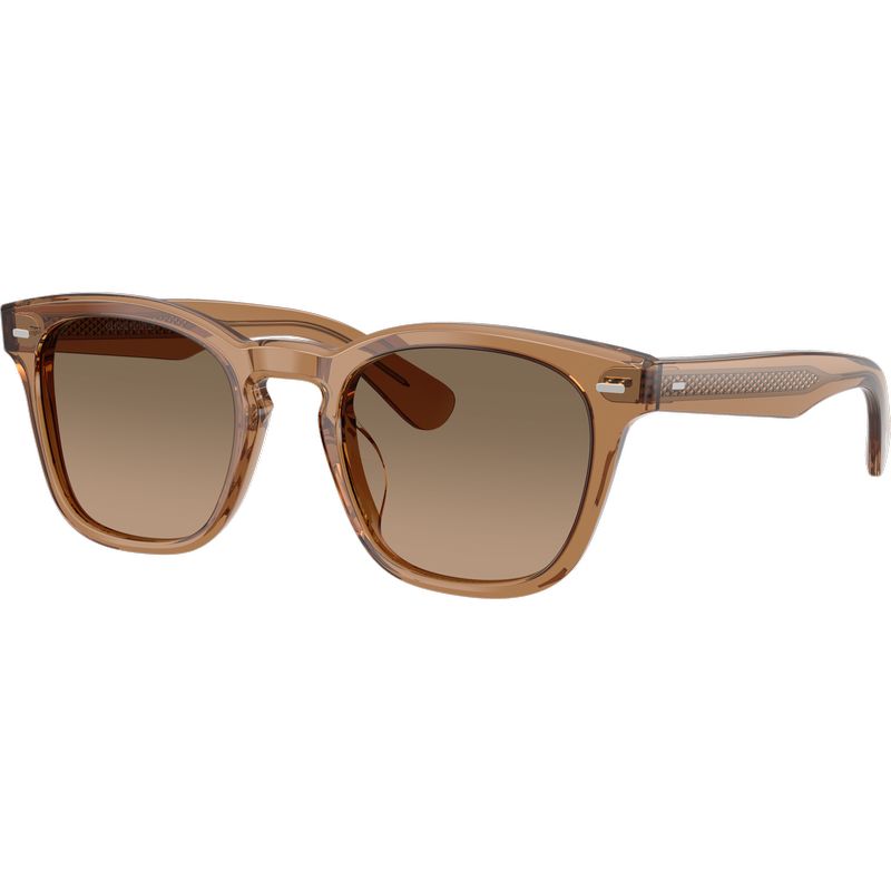 Oliver Peoples Arliss OV5632SU Carob Sandstone Gradient Polarised Glass Angle