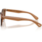 Oliver Peoples Arliss OV5632SU Carob Sandstone Gradient Polarised Glass Side