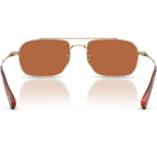 Oliver Peoples Caylor OV1382ST Gold Persimmon Glass Inner