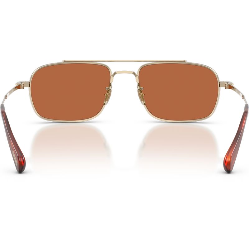 Oliver Peoples Caylor OV1382ST Gold Persimmon Glass Inner