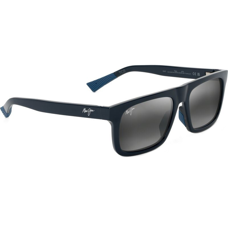 Opio, Shiny Blue/Neutral Grey Glass Polarised Lenses