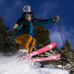 The Originals Narrow, Leonardo Blue Splatter/Blue Green HDPV Mirror Polarised Lenses