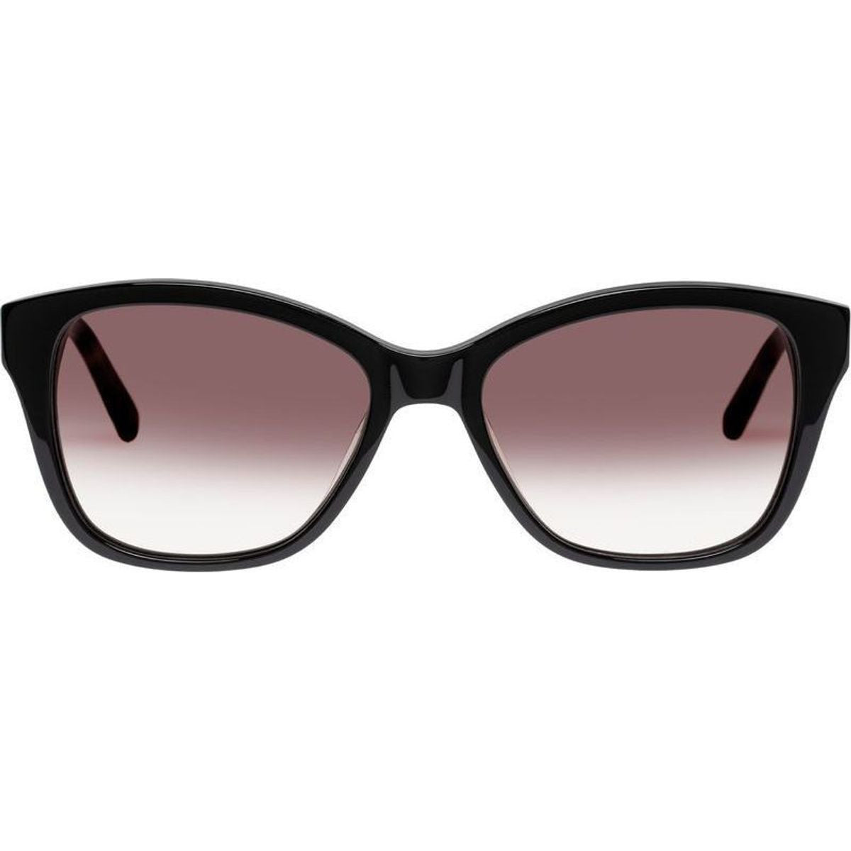 Claire, Black/Warm Smoke Gradient Lenses 54 Eye Size